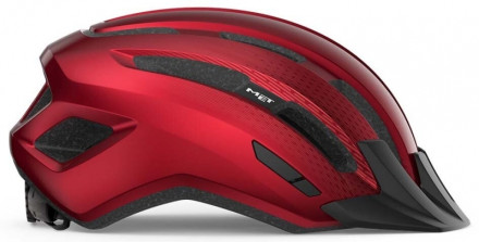 Шолом MET DOWNTOWN CE RED | GLOSSY