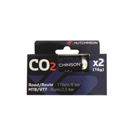 Сменный балон CO2 Hutchinson RECHARGE C02 X 2 (16 GR)