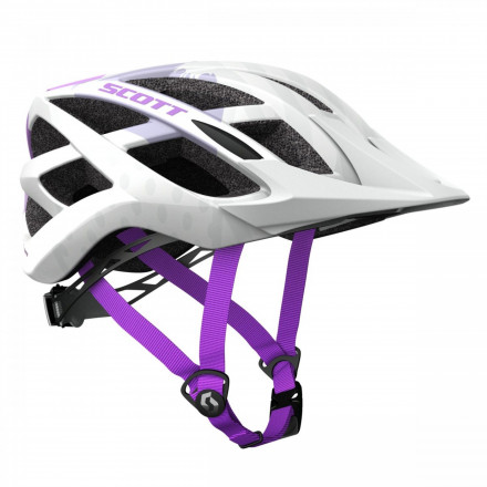Шлем SCOTT SPUNTO бело/фиолетовая
