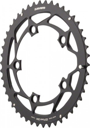 Звезда Sram POWERGLIDE CRING ROAD 10S 110 AL4 BLK L-PIN GXP