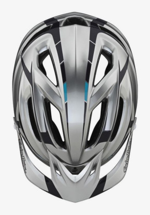 Вело шлем TLD A2 MIPS HELMET [SLIVER SILVER / BURGUNDY]