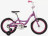 Велосипед 16&quot; Pride ALICE 16 2022 фиолетовый
