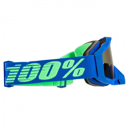 Мото очки 100% RACECRAFT Goggle Dreamflow - Mirror Blue Lens