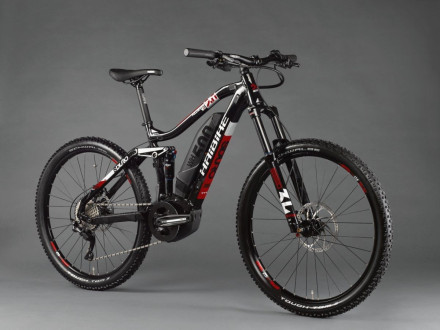 Электровелосипед Haibike SDURO FullSeven LT 2.0 500Wh 10 s. Deore 27.5&quot;, черно-бело-красный, 2020