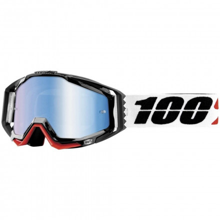 Мото очки 100% RACECRAFT Goggle Marigot - Mirror Blue Lens