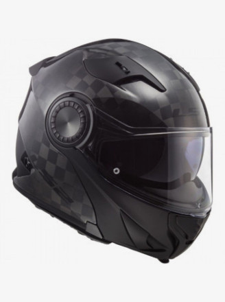 Мотошлем LS2 FF313 VORTEX GLOSS CARBON