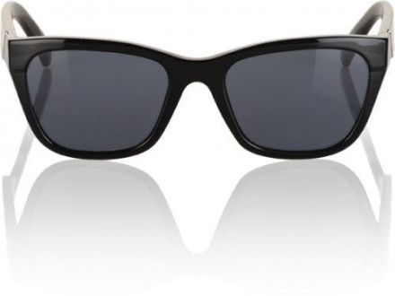 Очки велосипедные 100% “ATSUTA” Sunglasses Gloss Black - Grey Tint