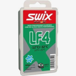 Низкофтористый парафин SWIX LF4X Green, -12 °C/-32°C, 60g