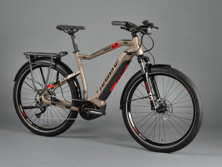 Электровелосипед Haibike SDURO Trekking 4.0 men i500Wh 10 s. Deore 28&quot;, песочно-черно-красный, 2020