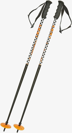 Горнолыжные палки Leki Checker X orange/black 105 см