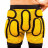 Защитные шорты дет. Sport Gear yellow