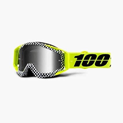 Мото очки 100% RACECRAFT Goggle Andre - Mirror Silver Lens, Mirror Lens