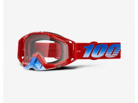 Мото очки 100% RACECRAFT Goggle Kuriakin - Clear Lens, Clear Lens