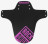 Крило RockShox MTB Black with Fuschia Print