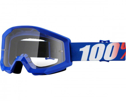 Мото очки 100% STRATA Goggle Nation - Clear Lens