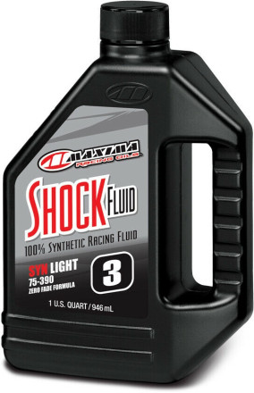 Масло гідравлічне Maxima RACING SHOCK Fluid Synthetic [1л], 3w