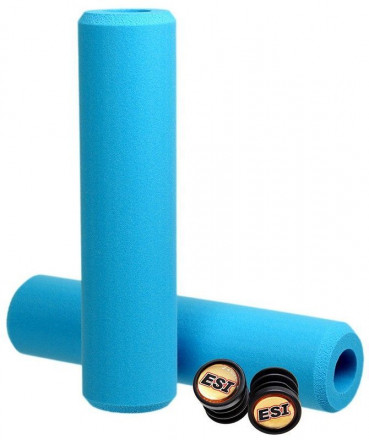 Грипсы ESI Extra Chunky Aqua, голубые
