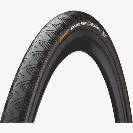 Покрышка Continental Grand Prix 4 Season 28&quot; | 700 x 23C черная, складная, skin BlackEdition