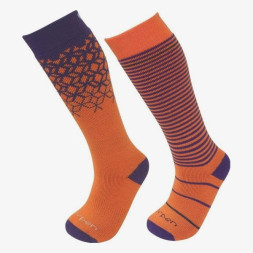 Носки детские Lorpen S2KN 2601 ORANGE/PURPLE