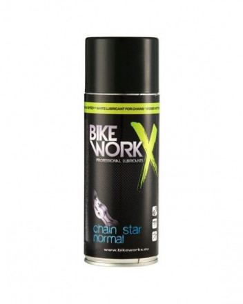 Смазка цепи BikeWorkX Chain Star “normal” спрей 400 мл.