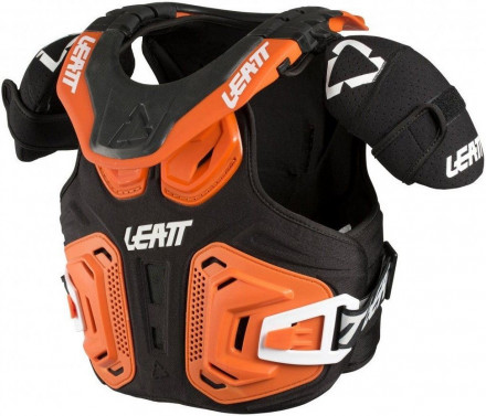 Детская защита тела и шеи Fusion vest LEATT 2.0 Jr Orange