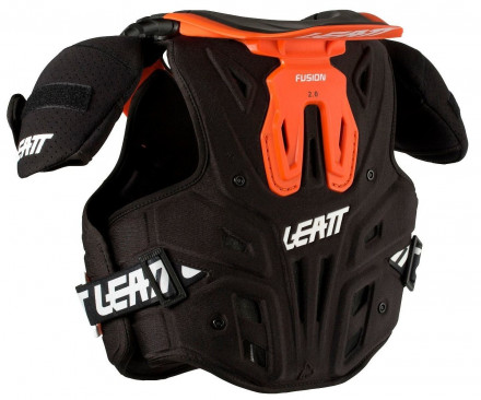 Детская защита тела и шеи Fusion vest LEATT 2.0 Jr Orange
