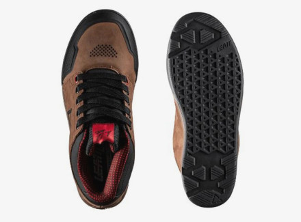 Вело обувь LEATT Shoe DBX 3.0 Flat Aaron Chase [Brown]