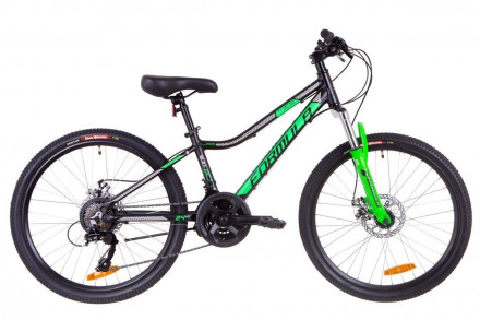 Велосипед 24&quot; Formula ACID 2.0 AM 14G DD рама-12,5&quot; Al черно-зеленый (м) 2019