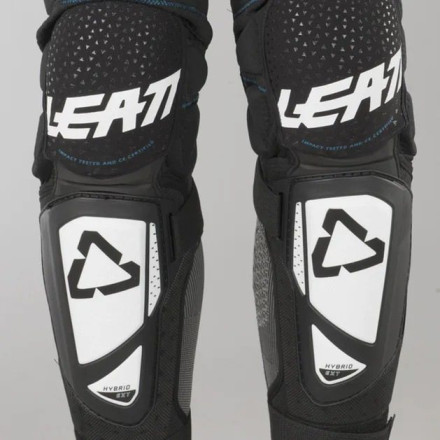 Наколенники LEATT Knee Shin Guard 3DF Hybrid EXT [White/Black]