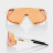 Велосипедные очки Ride 100% Glendale - Soft Tact Off White - Persimmon Lens, Colored Lens