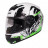 Мотошлем LS2 FF352 ROOKIE ONE, BLACK-FLUO-GREEN