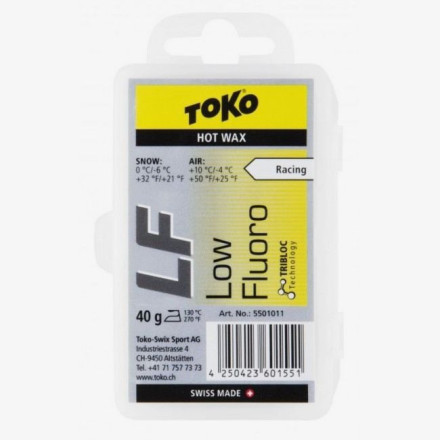 Воск TOKO LF Hot Wax yellow 40g