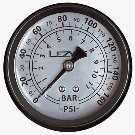 Манометр Lezyne 160 PSI GAUGE Чорний Y14