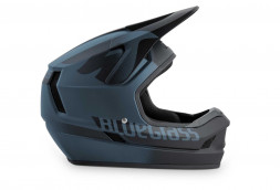Шлем Bluegrass Legit Petrol Blue Black Texture | Matt