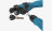 Замок із ланцюгом ABUS 7210/85 IvyTex Diving Blue