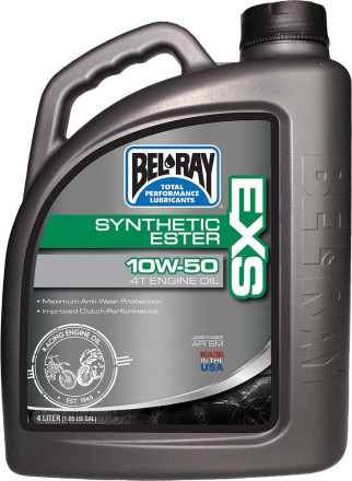 Масло моторне Bel-Ray EXS SYNTHETIC ESTER 4T [4л], 10w-50