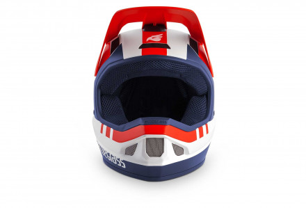 Шлем Bluegrass Legit White Red Blue | Matt