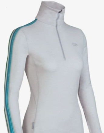 Футболка с длинным рукавом Icebreaker BF 260 Vertex Zip WMN ivory