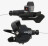 Манетки Sram 09A SL X.4 TRIGGER SET 8SP R INDEX F
