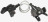 Манетки Sram 09A SL X.4 TRIGGER SET 8SP R INDEX F