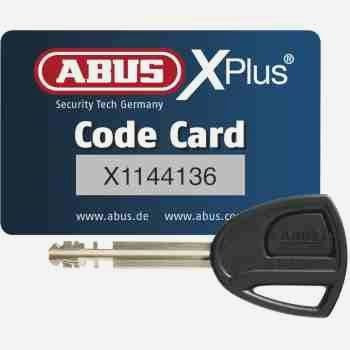 Замок на диск ABUS 67 XS Granit Red