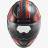 Мотошлем LS2 FF353 RAPID STRATUS GLOSS BLACK RED SILVER
