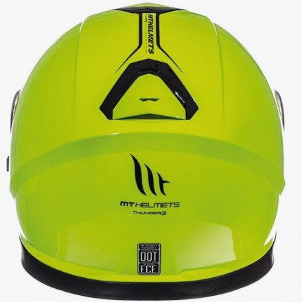 Шлем MT Thunder 3 Solid Hi-Vision Yellow