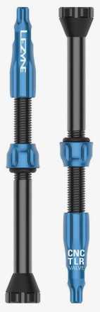 Ніпель для безкамерки Lezyne CNC TLR VALVE 60MM Блакитний Y14