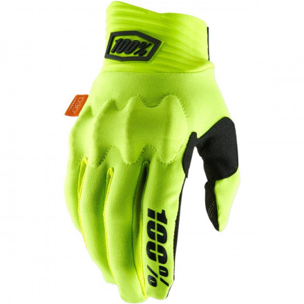 Мото перчатки Ride 100% COGNITO 100% Glove [Fluo Yellow/Black]