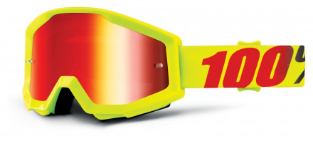 Мото очки 100% STRATA Goggle Mercury - Mirror Red Lens
