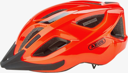 Велошолом спортивний ABUS ADURO 2.1 Shrimp Orange