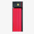 Замок сегментний ABUS 5700/100 Bordo BIG uGrip Red