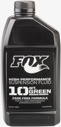 Мастило FOX Suspension Fluid 946ml 10 WT Green