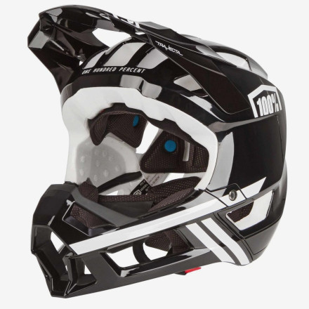 Вело шлем Ride 100% TRAJECTA Helmet [Black/White]